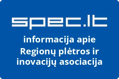 Regionų plėtros ir inovacijų asociacija | spec.lt