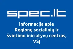 Regionų socialinių ir švietimo iniciatyvų centras, VŠĮ