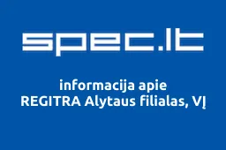 REGITRA Alytaus filialas, VĮ iliustracija