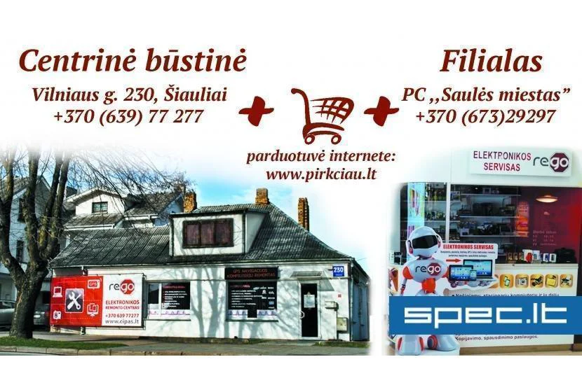 Regotechas, MB | spec.lt