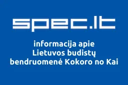 Lietuvos budistų bendruomenė Kokoro no Kai | spec.lt