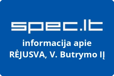 RĖJUSVA, V. Butrymo, IĮ