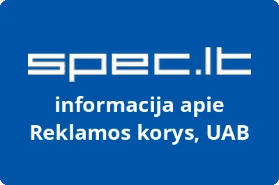 Reklamos korys, UAB