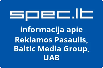 Reklamos Pasaulis, Baltic Media Group, UAB