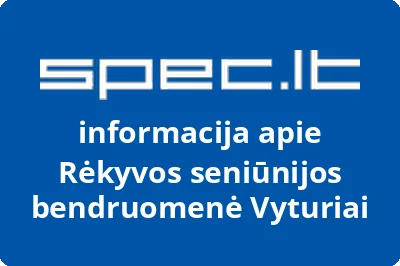 Rėkyvos seniūnijos bendruomenė Vyturiai