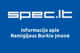 Remigijaus Burkio Įmonė | spec.lt