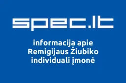 Remigijaus Žiubiko individuali įmonė | spec.lt