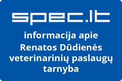 Renatos Dūdienės veterinarinių paslaugų tarnyba