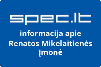 Renatos Mikelaitienės Įmonė