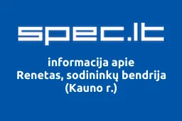 Renetas, sodininkų bendrija (Kauno r.) | spec.lt