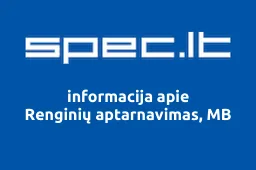 Renginių aptarnavimas, MB | spec.lt