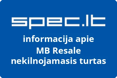 Resale nekilnojamasis turtas, MB