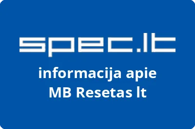Resetas lt, MB | spec.lt