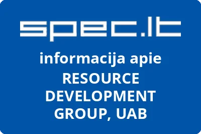 RESOURCE DEVELOPMENT GROUP, UAB