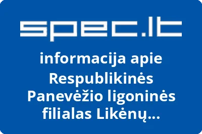 Respublikinės Panevėžio ligoninės filialas Likėnų reabilitacijos ligoninė, VŠĮ