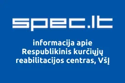 Respublikinis kurčiųjų reabilitacijos centras, VšĮ | spec.lt