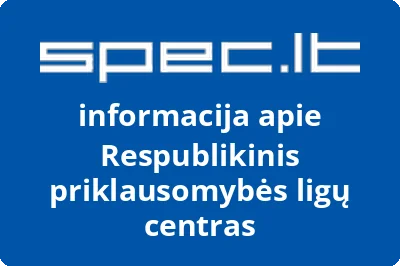 Respublikinis priklausomybės ligų centras