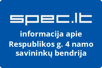 Respublikos g. 4 namo savininkų bendrija