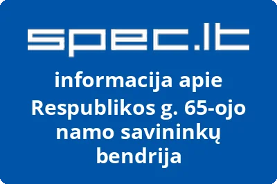 Respublikos g. 65ojo namo savininkų bendrija