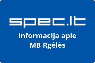 Rgėlės, MB | spec.lt