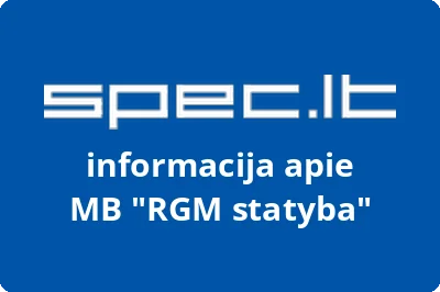 RGM statyba, MB | spec.lt