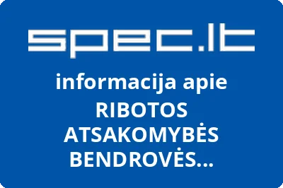 RIBOTOS ATSAKOMYBĖS BENDROVĖS BUDINVESTKYIV filialas