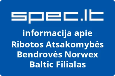 Ribotos Atsakomybės Bendrovės Norwex Baltic Filialas