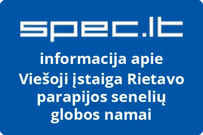 Rietavo parapijos senelių globos namai, VŠĮ