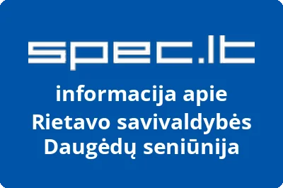 Rietavo savivaldybės Daugėdų seniūnija