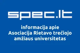 Asociacija Rietavo trečiojo amžiaus universitetas | spec.lt