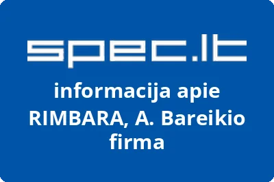 RIMBARA, A. Bareikio firma