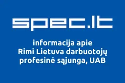 Rimi Lietuva darbuotojų profesinė sąjunga, UAB | spec.lt