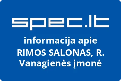 RIMOS SALONAS, R. Vanagienės įmonė