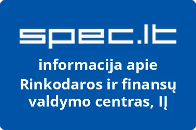 Rinkodaros ir finansų valdymo centras, IĮ