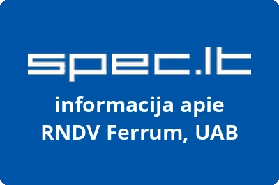 RNDV Ferrum, UAB | spec.lt