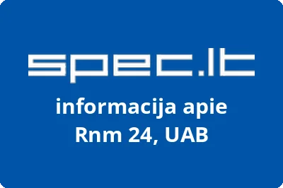 Rnm 24, UAB | spec.lt
