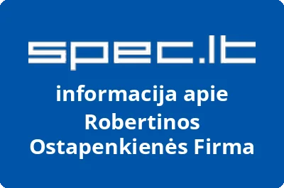 Robertinos Ostapenkienės Firma