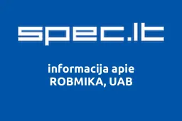 ROBMIKA, UAB | spec.lt