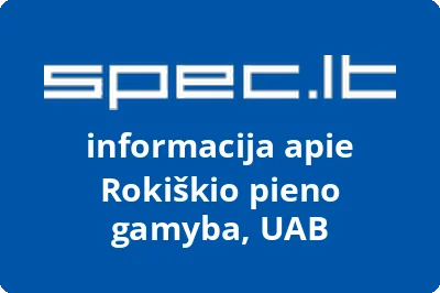 Rokiškio pieno gamyba, UAB
