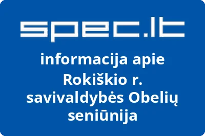 Rokiškio r. savivaldybės Obelių seniūnija