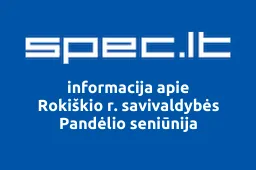 Rokiškio r. savivaldybės Pandėlio seniūnija | spec.lt