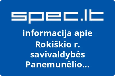 Rokiškio r. savivaldybės Panemunėlio seniūnija