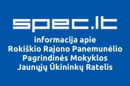 Rokiškio Rajono Panemunėlio Pagrindinės Mokyklos Jaunųjų Ūkininkų Ratelis | spec.lt