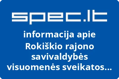 Rokiškio rajono savivaldybės visuomenės sveikatos biuras