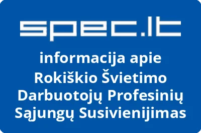 Rokiškio Švietimo Darbuotojų Profesinių Sąjungų Susivienijimas