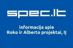 Roko ir Alberto projektai, IĮ | spec.lt