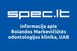 Rolandos Markevičiūtės odontologijos klinika, UAB | spec.lt