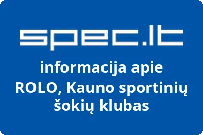 Kauno sportinių šokių klubas Rolo