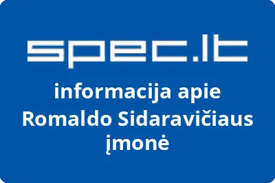 Romaldo Sidaravičiaus įmonė