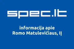 Romo Matulevičiaus, IĮ | spec.lt